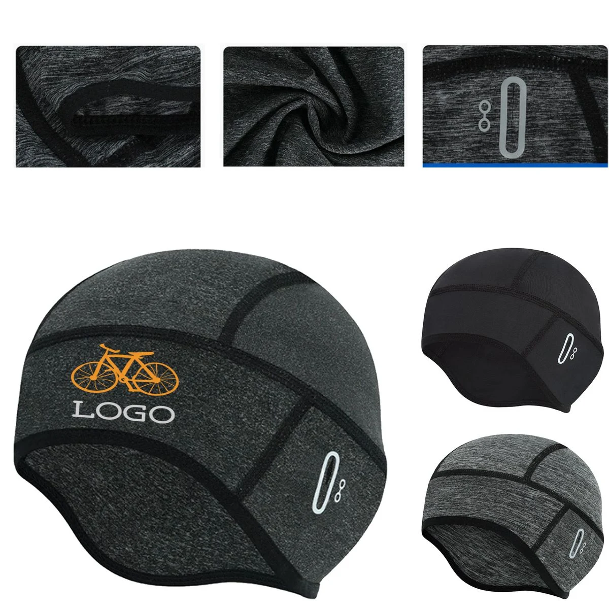 Breathable Ice Silk Fitness Cap with Eyeglass Slots 1