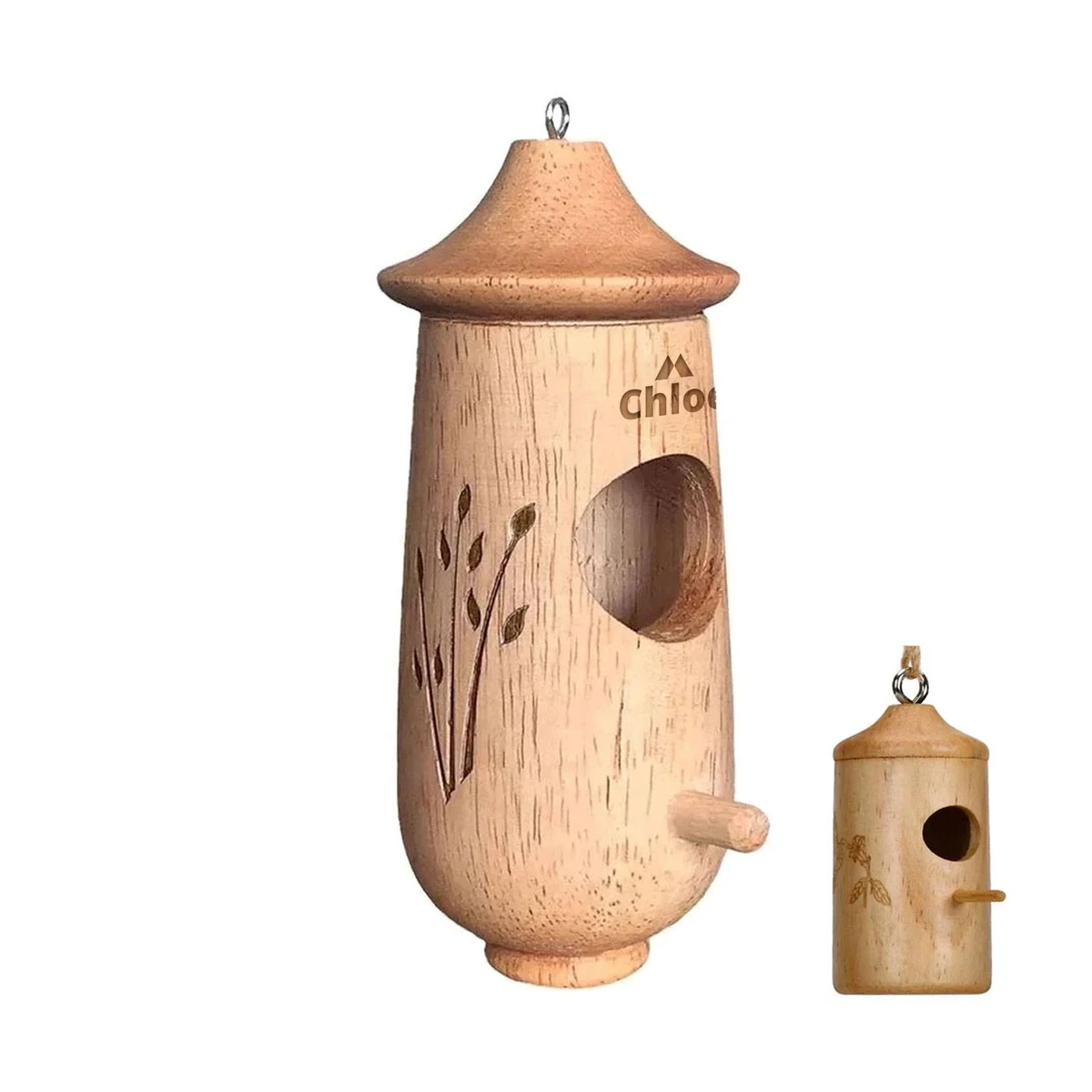 Hanging Wooden Birdhouse 1