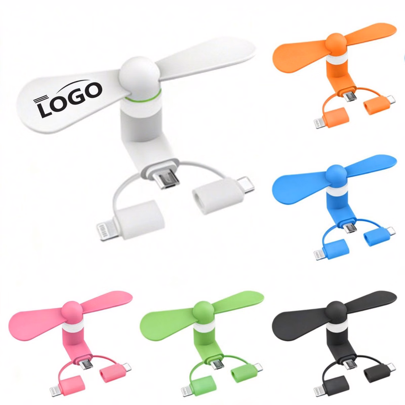 Personalized Three In One Mobile Fan