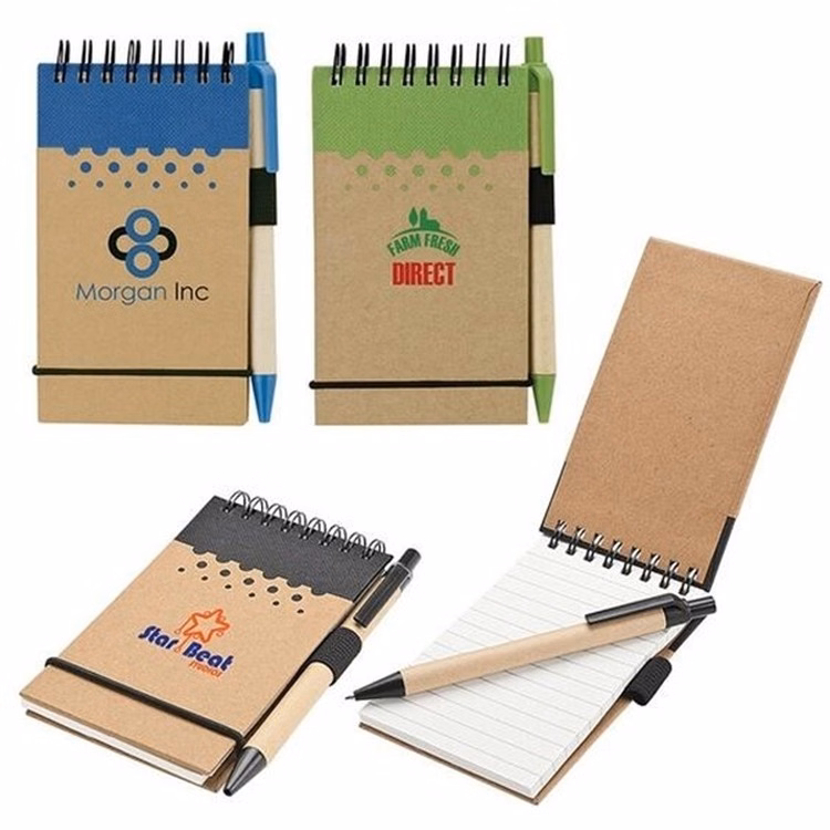 ECO Mini Notebook Jotter With Pen