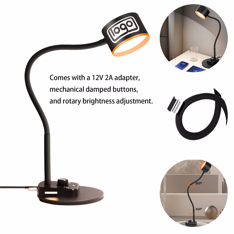 Eye-Caring Dimmable LED Desk Lamp