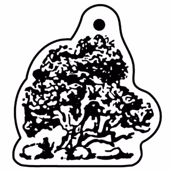 Tree 1 Key Tag - Spot Color