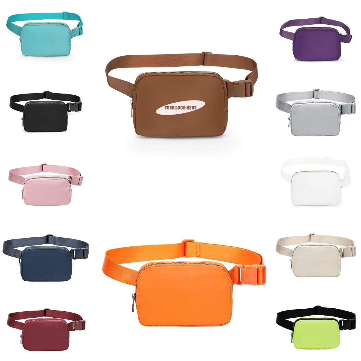 Mini Black Fanny Pack 1