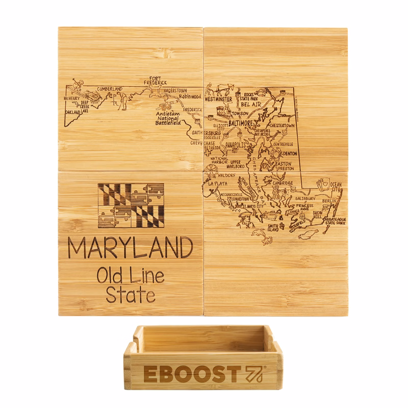 Maryland Puzzle Coaster Set