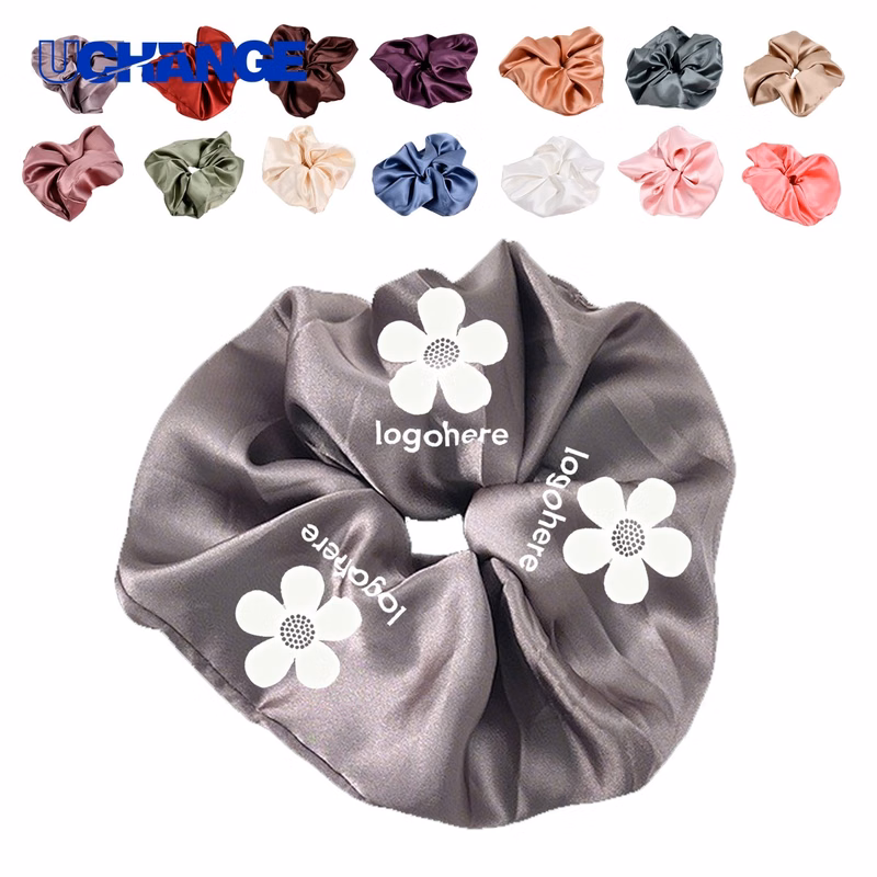 Large Satin Hair Scrunchie