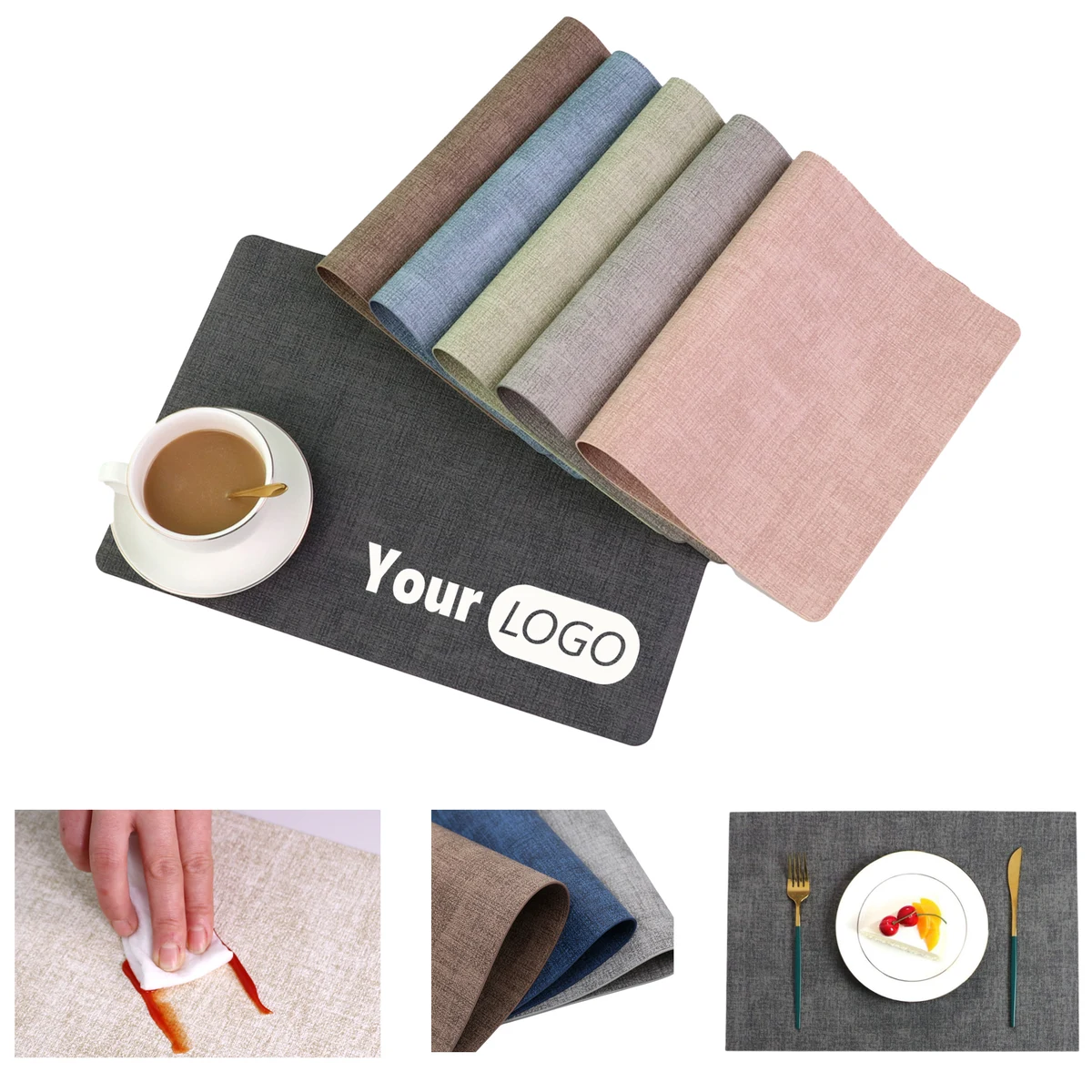 Heat Resistant Leather Placemats 1