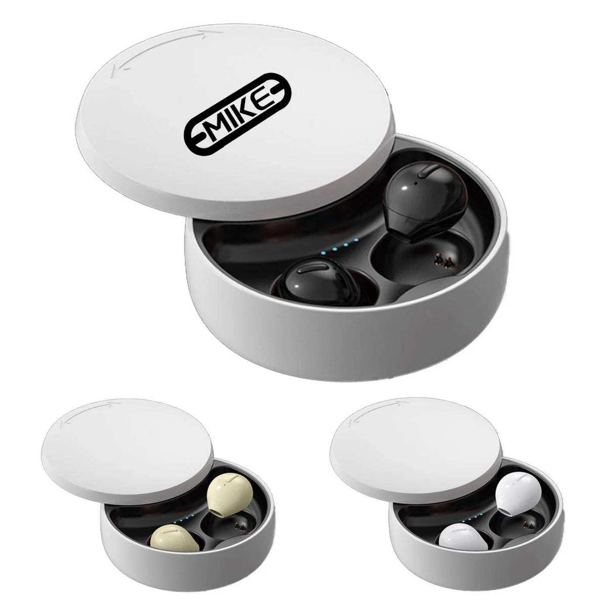 Mini Invisible Bluetooth Earbuds W/ Charging Case 1