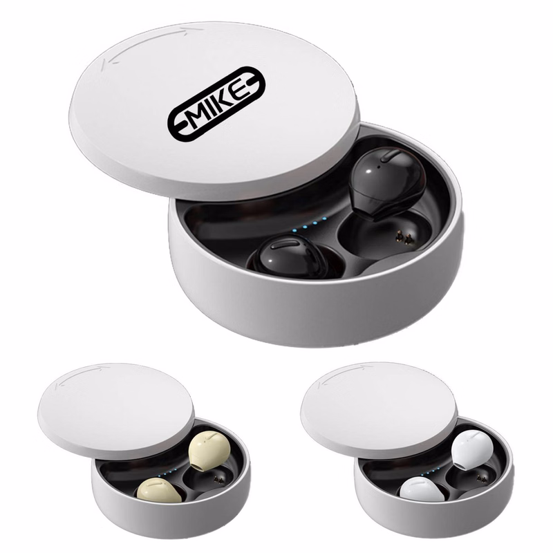 Mini Invisible Bluetooth Earbuds W/ Charging Case
