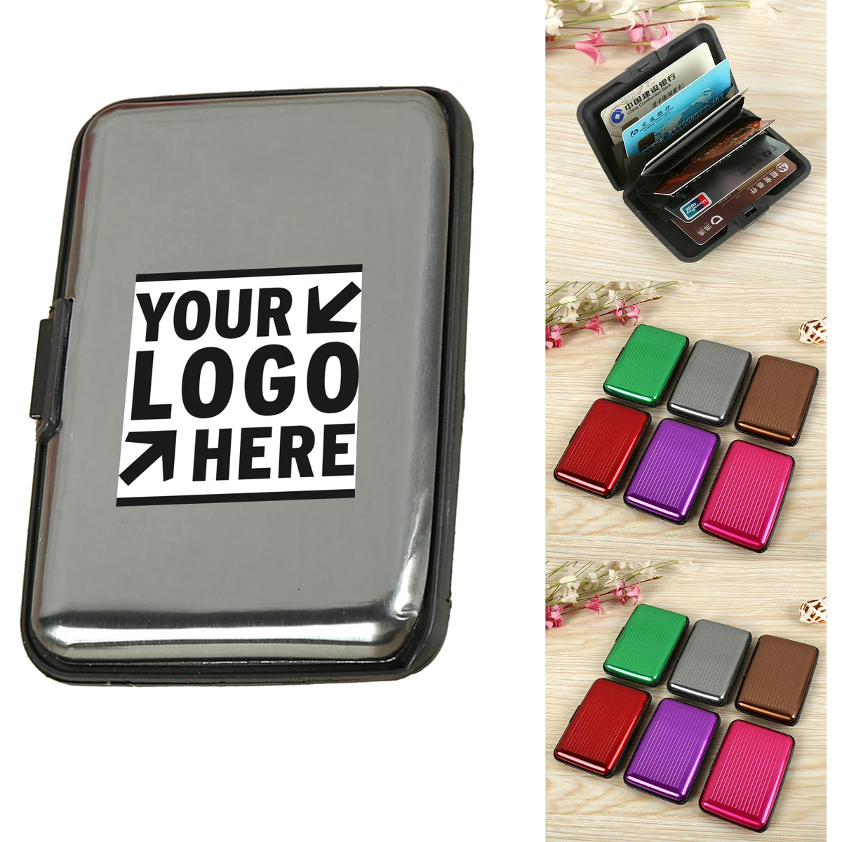 RFID Block Aluminium Credit Card Holder 1