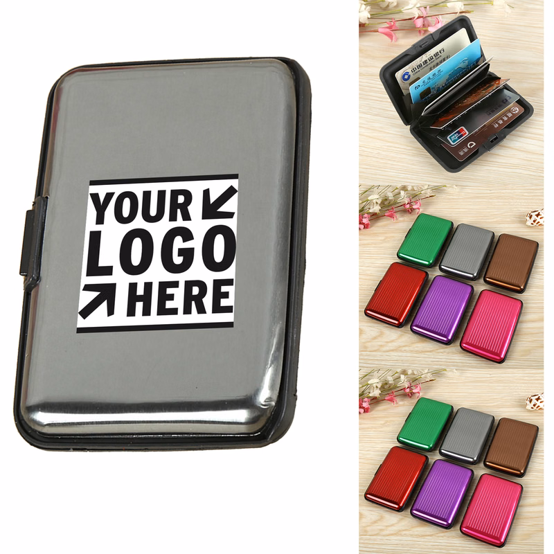 RFID Block Aluminium Credit Card Holder