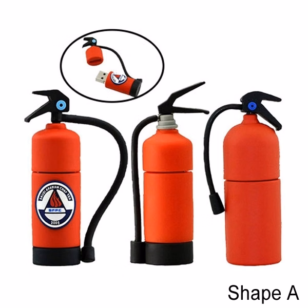 Fire Extinguisher Shaped USB Flash Drive
