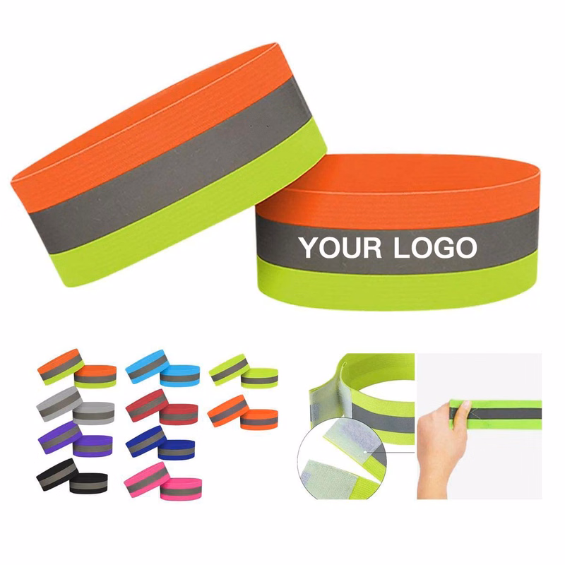Durable Polyester Reflective Strap for Arm or Leg Use