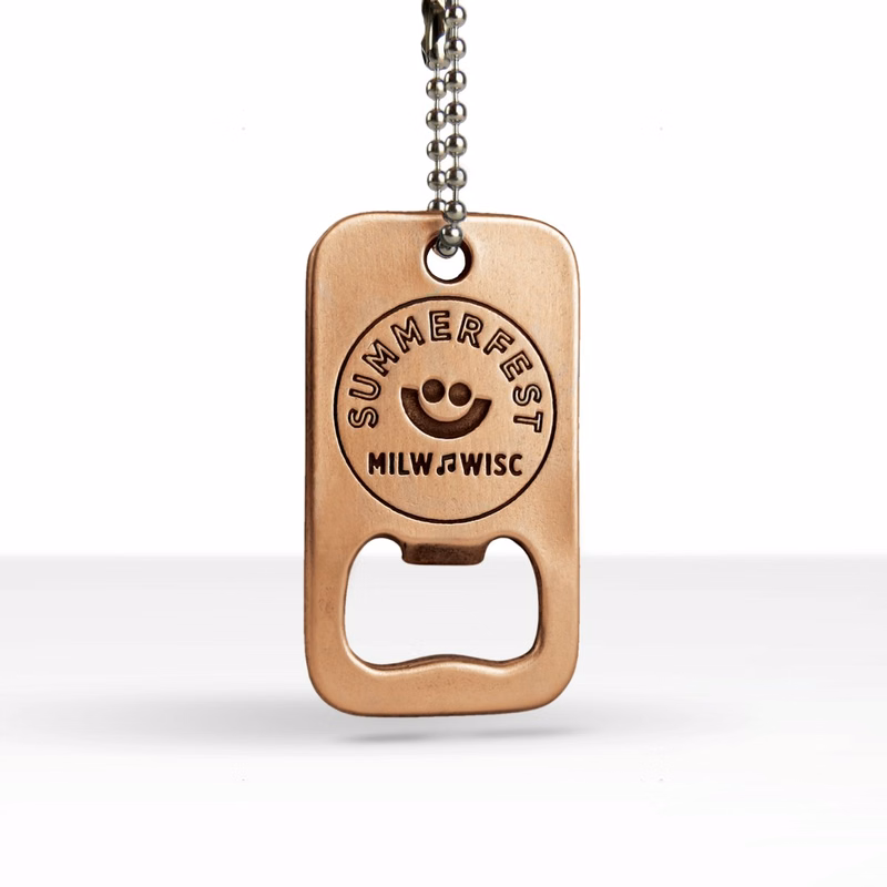 Classic Dog Tag Bottle Opener