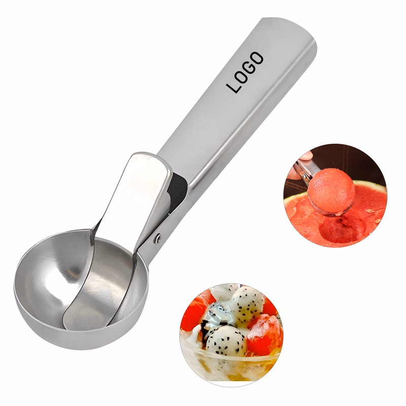 High Quality Stainless Steel Ice Cream Scoop With Trigger
