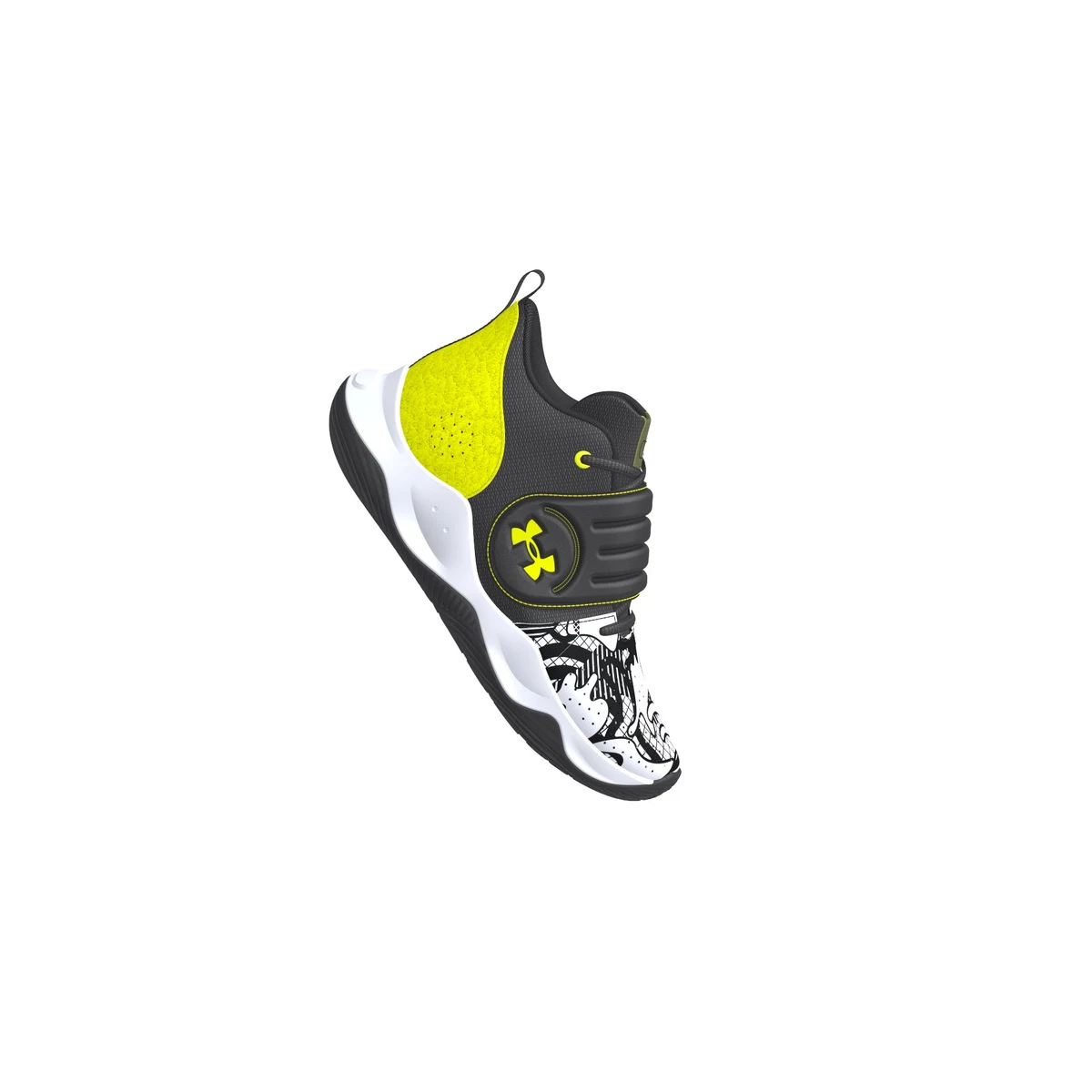 Grade School UA Zone BB Colorshift Basketball Shoes 1