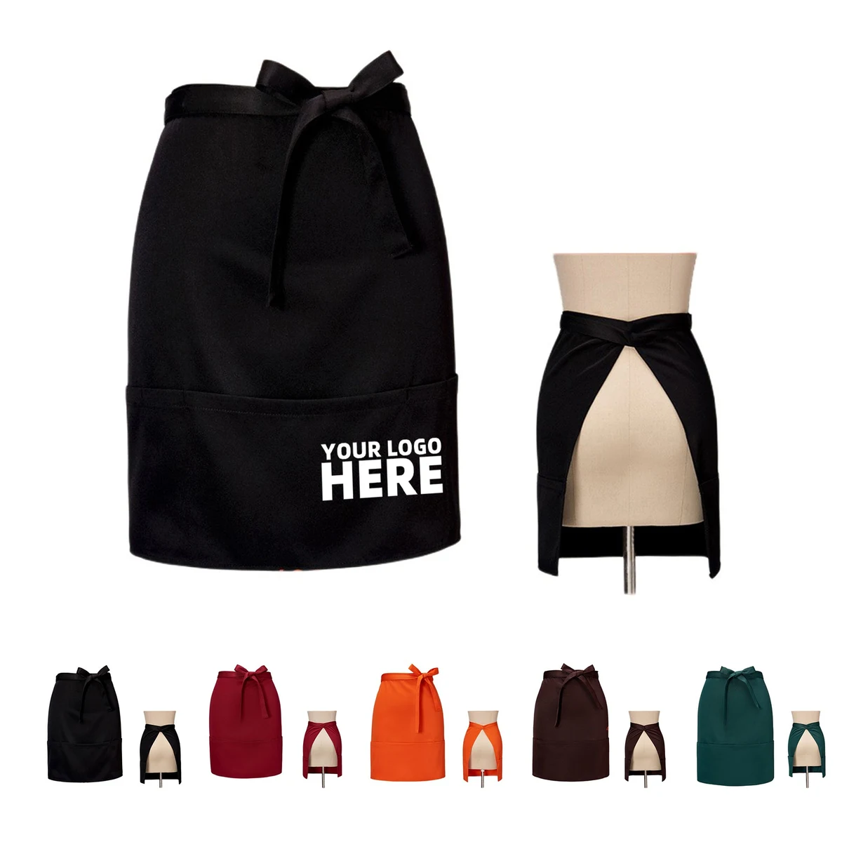 Chef'S Half Length Apron 1