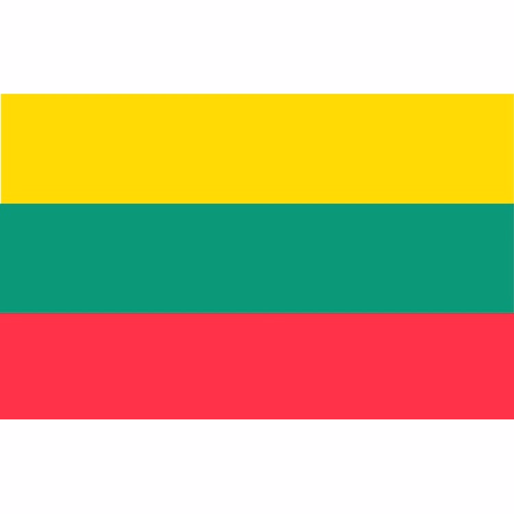 Lithuania Flag - 2' x 3' - Nylon