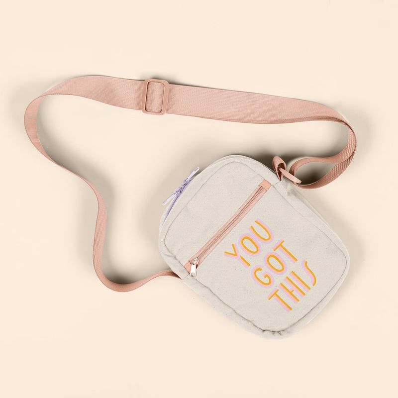 PORTRAIT CROSSBODY - NATURAL CANVAS
