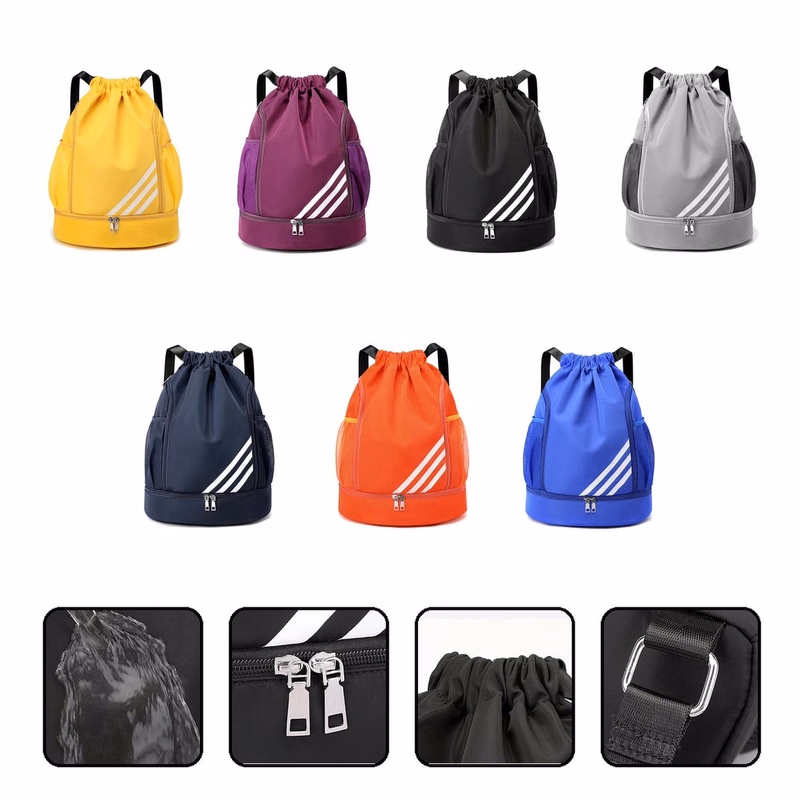 Water-Resistant Backpack with Shoe Storage