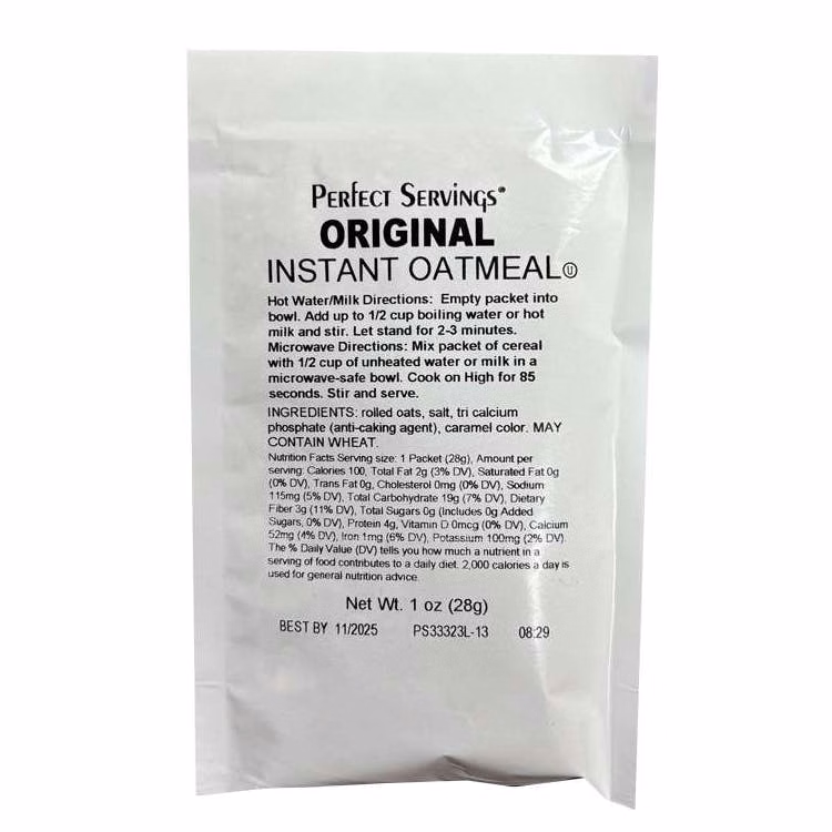 Original Instant Oatmeal - 220 Pack 1 oz