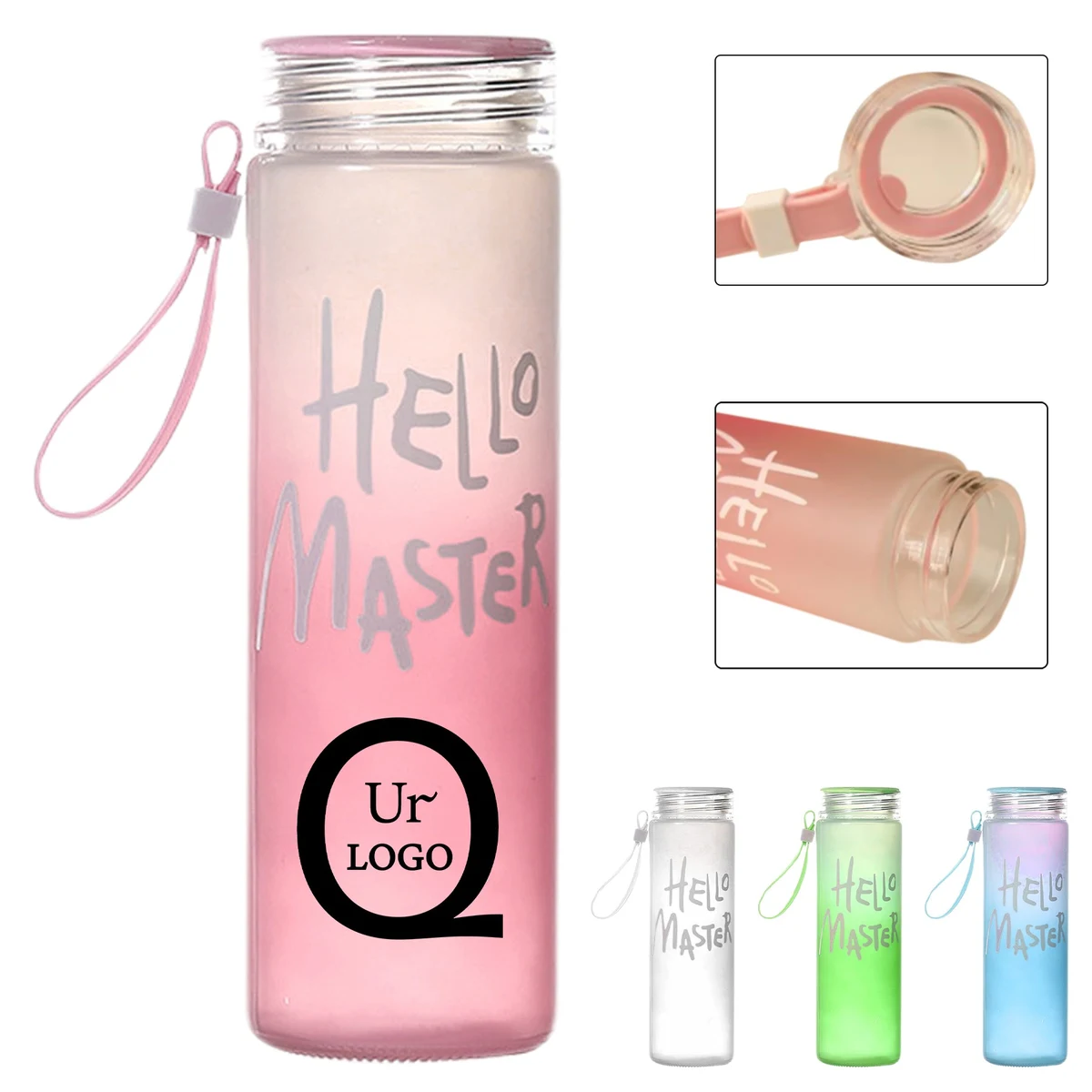 17Oz Gradient Color Water Bottle 1