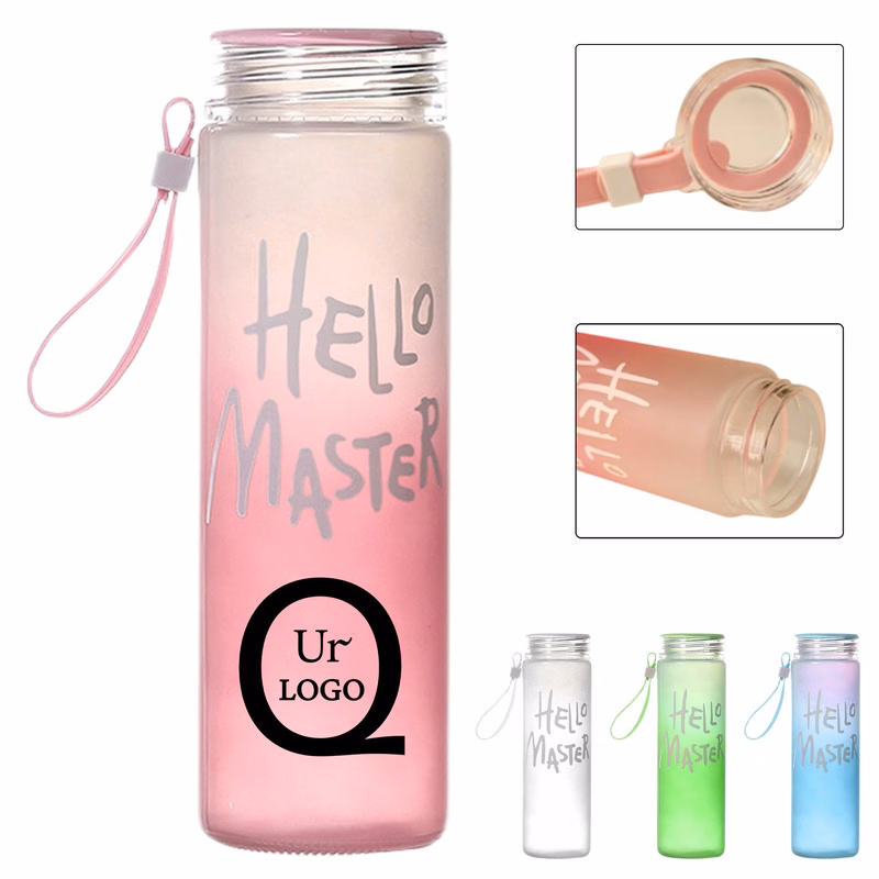 17Oz Gradient Color Water Bottle