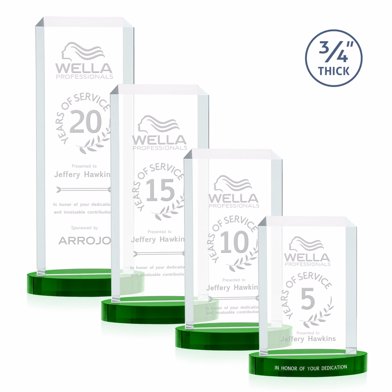 Dalton Award on Alberton Base - Green