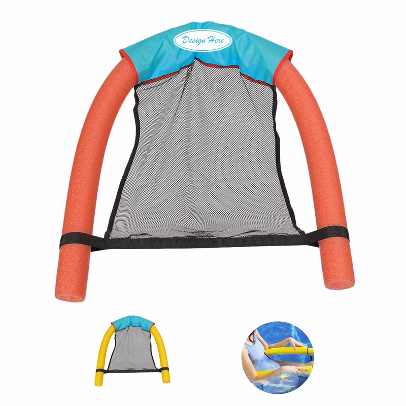 Premium EPE Pool Float Chair with Mesh Seat