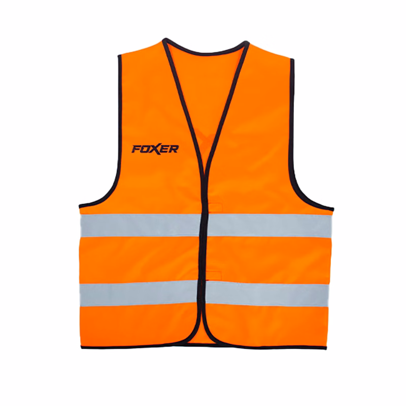 22" x 27" Reflective Fluorescent Safety Vest - Velcro Closure