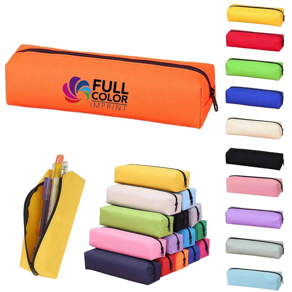 Full Color Oxford Cloth Zipper Pen Case MOQ 50 1