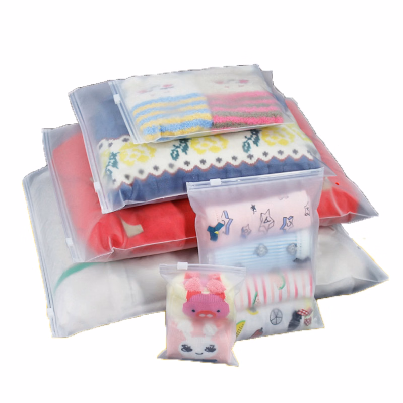Reclosable Zip Lock PE Bags MOQ 100PCS
