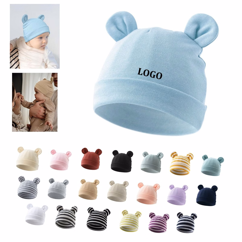 Bear Ears Newborn Hat