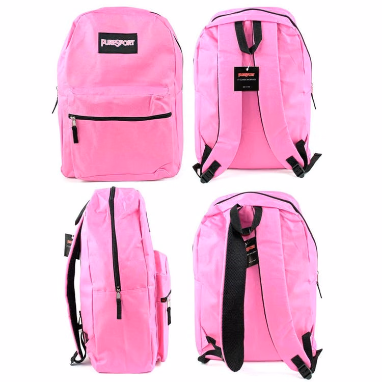 Classic Backpacks - Pink 17"