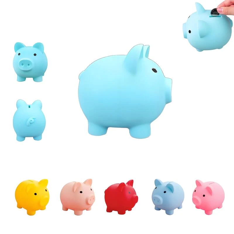Mini Plastic Piggy Coin Bank 1