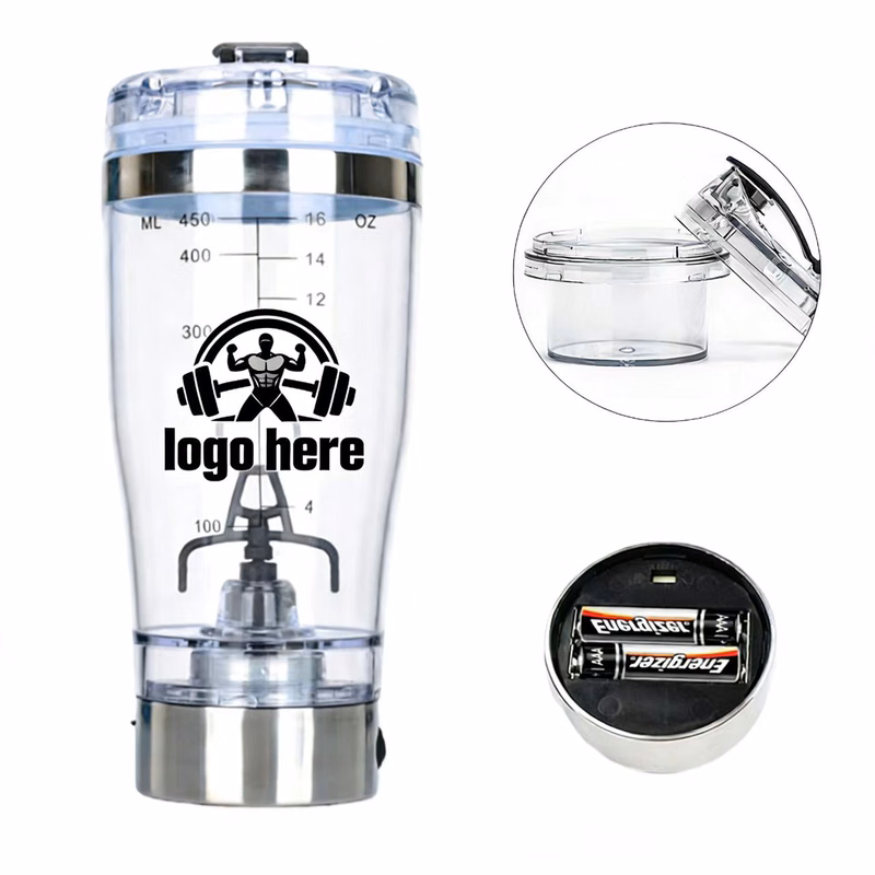 15oz Electric Shaker Bottle