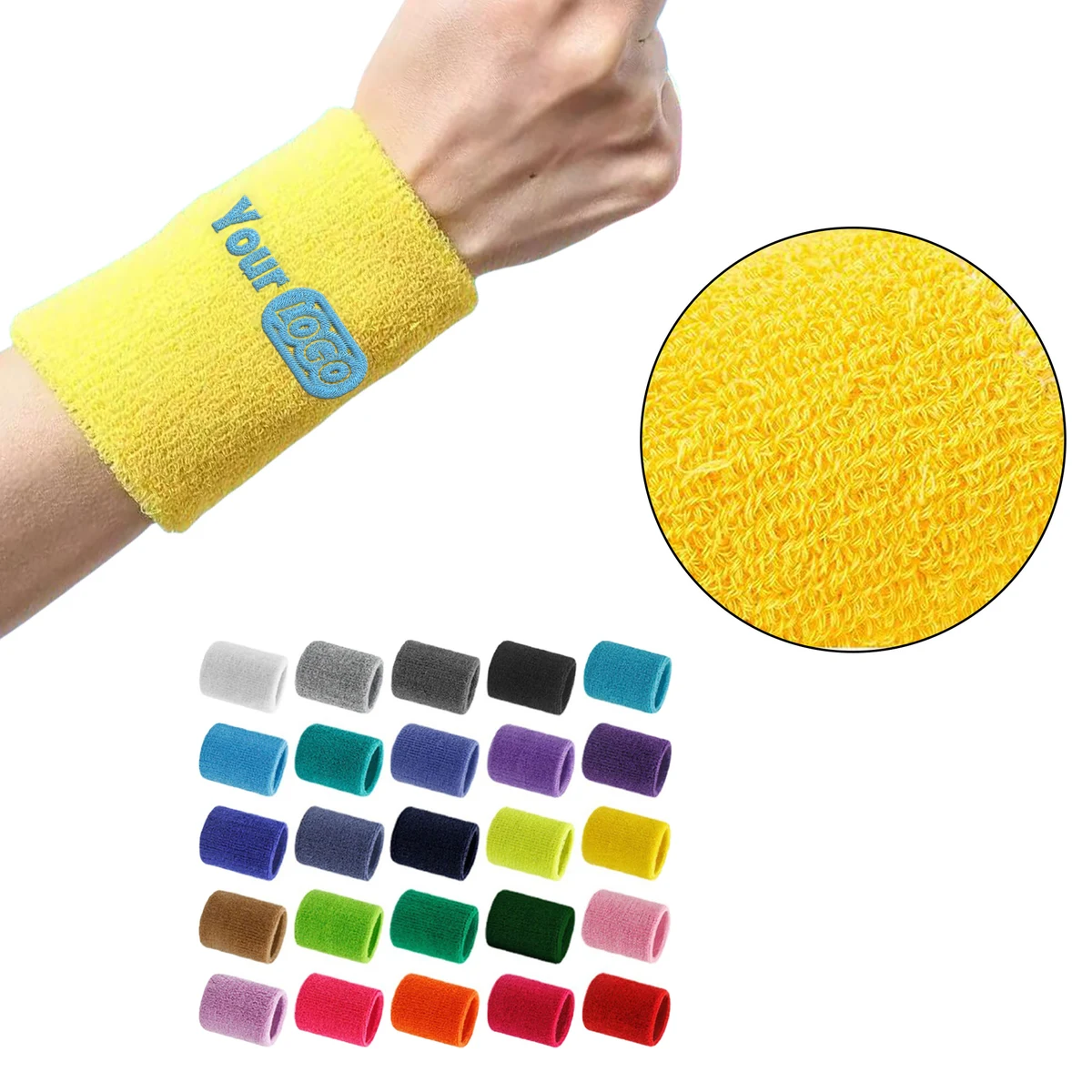 Cotton Sweat Absorbing Wrist Guard 1