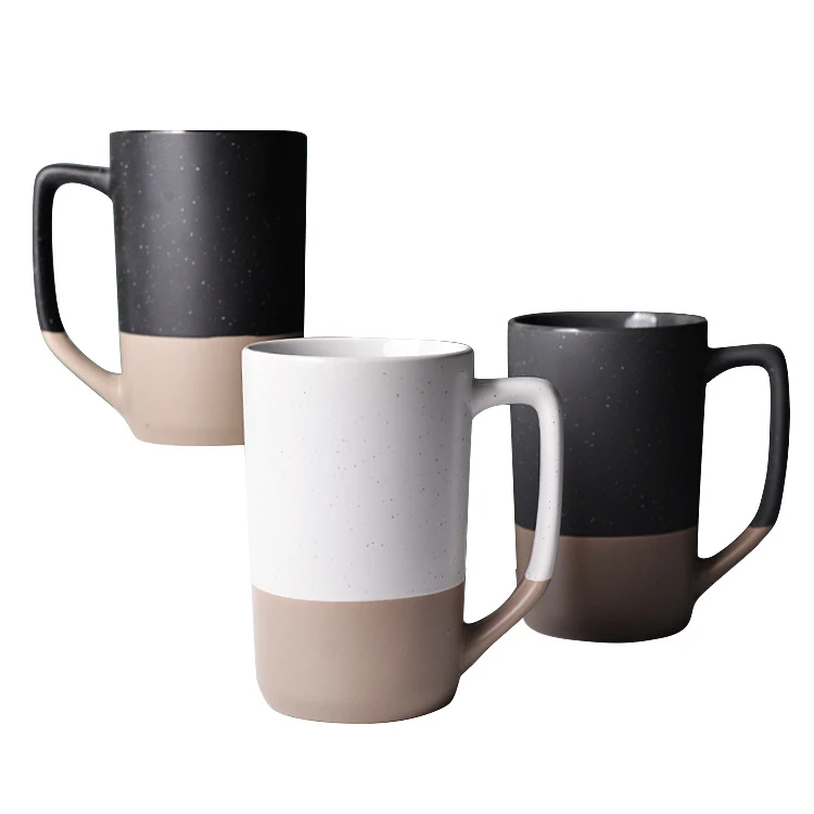 17oz Ceramic Coffee Mugs with Handle 1