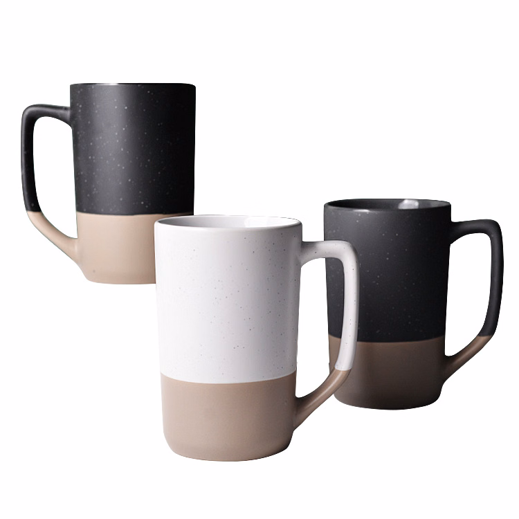17oz Ceramic Coffee Mugs with Handle