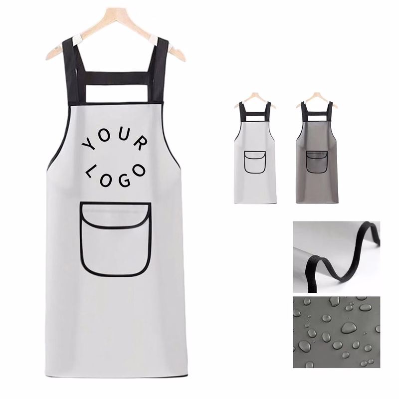 Clear Cooking Apron with Oil Resistant Material
