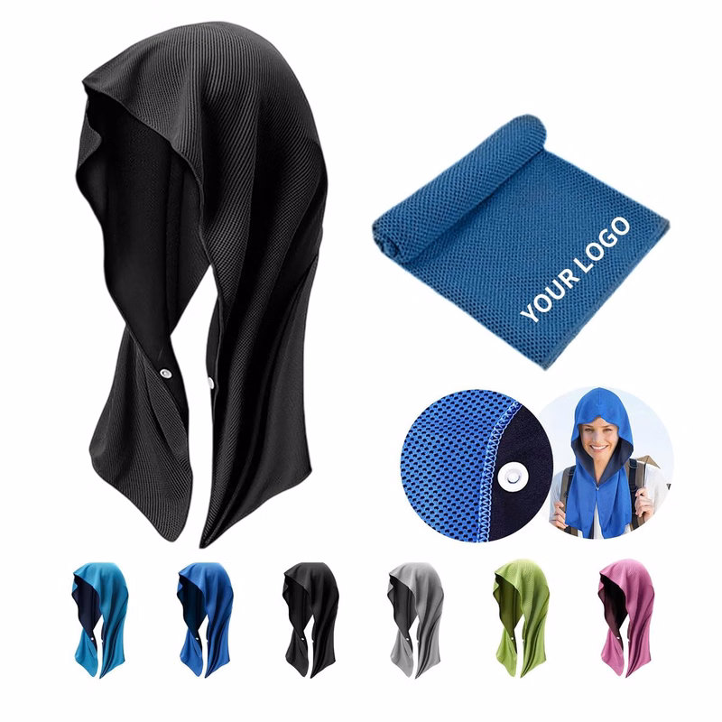 Portable Workout Towel with Anti Slip Button