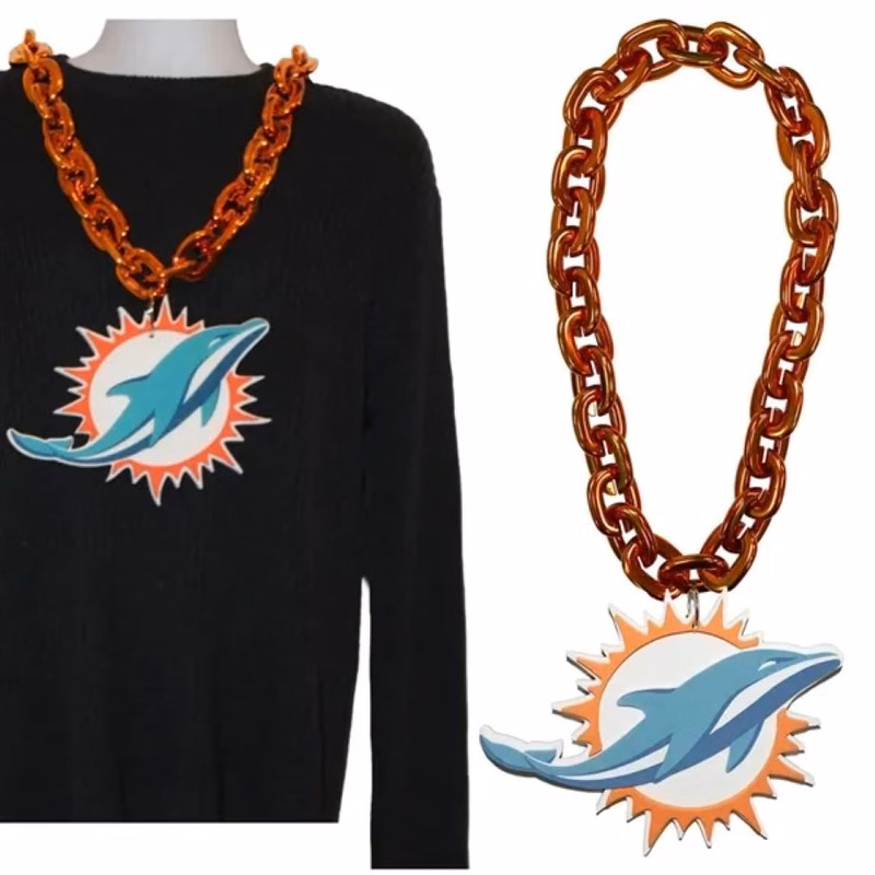 3D EVA Foam Sports Necklace Fan Big