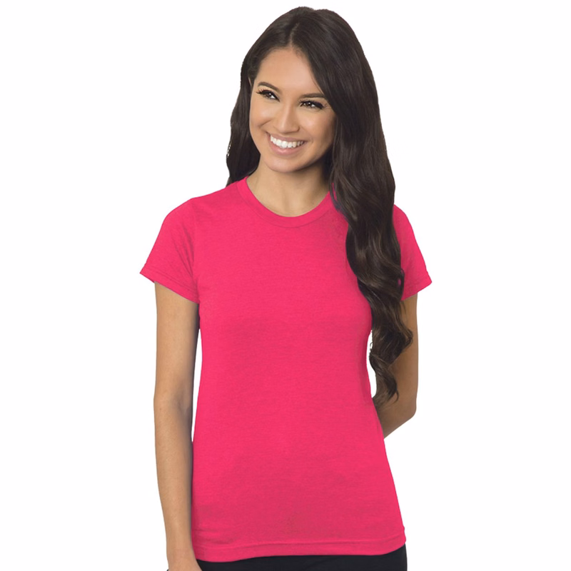 Women's USA-Made Fine Jersey T-Shirt - 4990