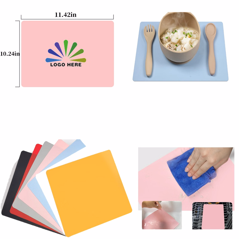 Heat Resistant Silicone Placemats