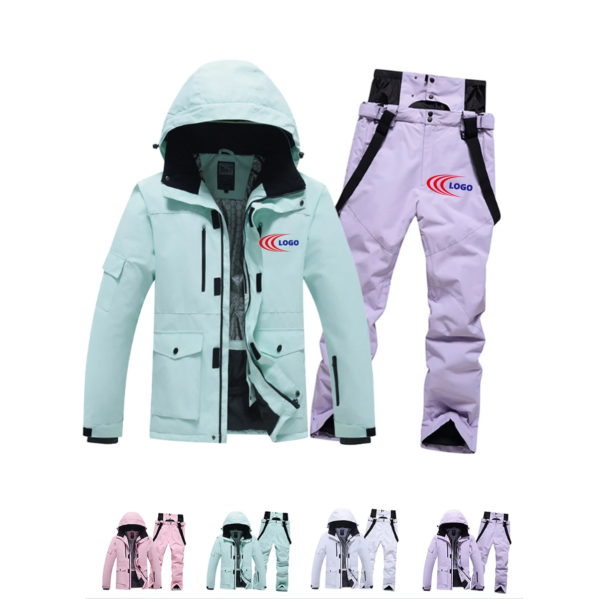 Ski Suit Men And Women Winter Outdoor 1