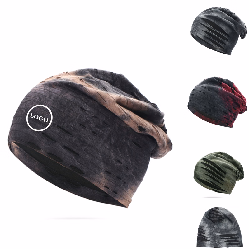 Edgy Ripped Winter Beanie