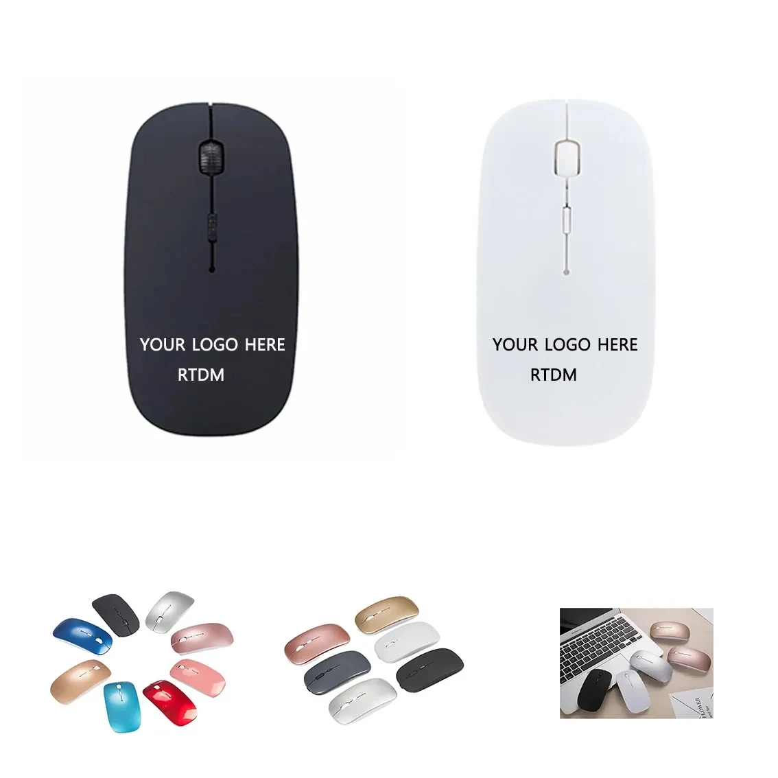 Silent Bluetooth Rechargeable Mouse 1