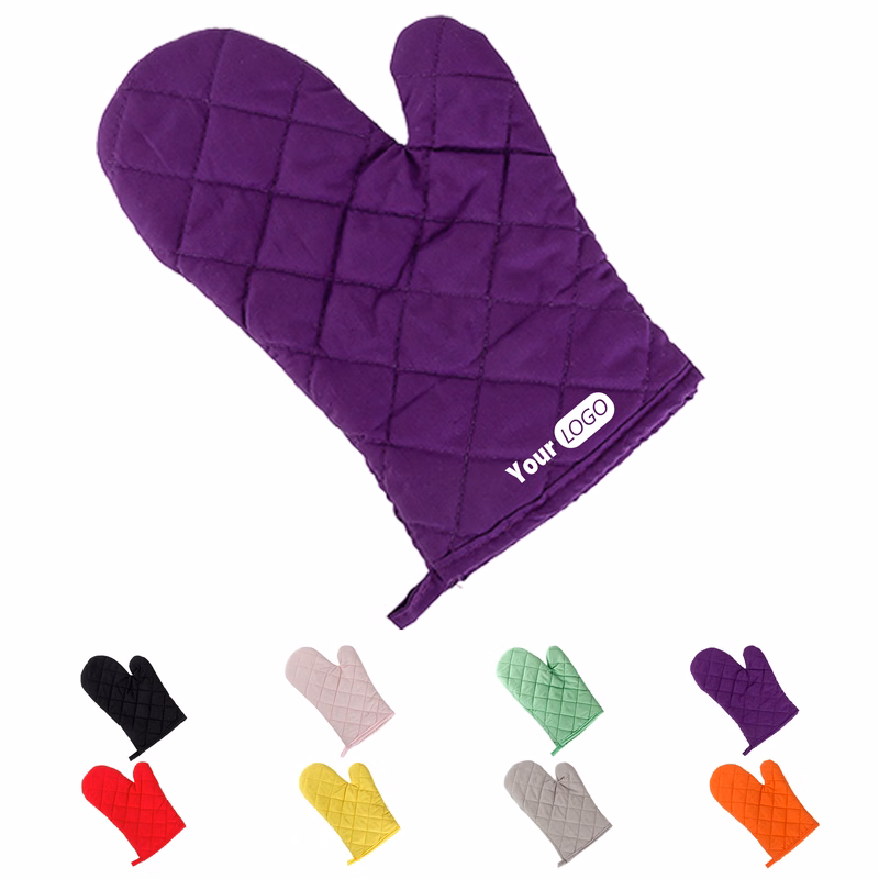 Heat Resistant Quilted Oven Mitt