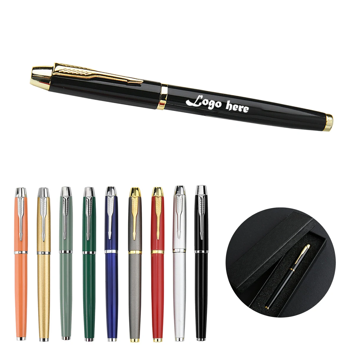 Business Signature Pen With Cap 1