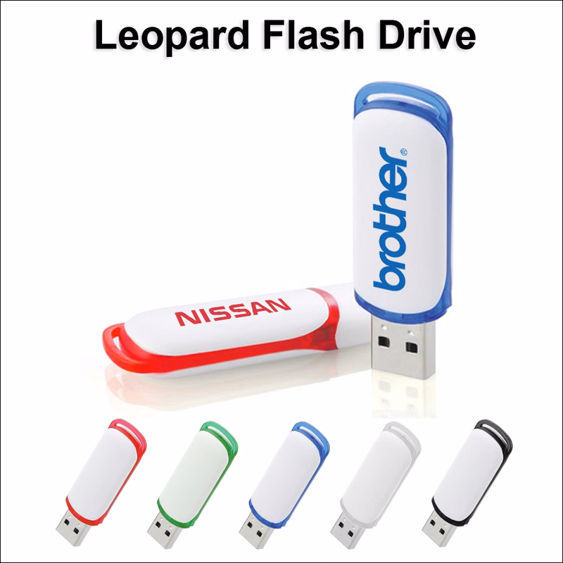 Leopard Flash Drive - 128 MB Memory