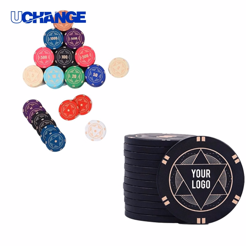 Full Color Ceramic Poker Chip for Games